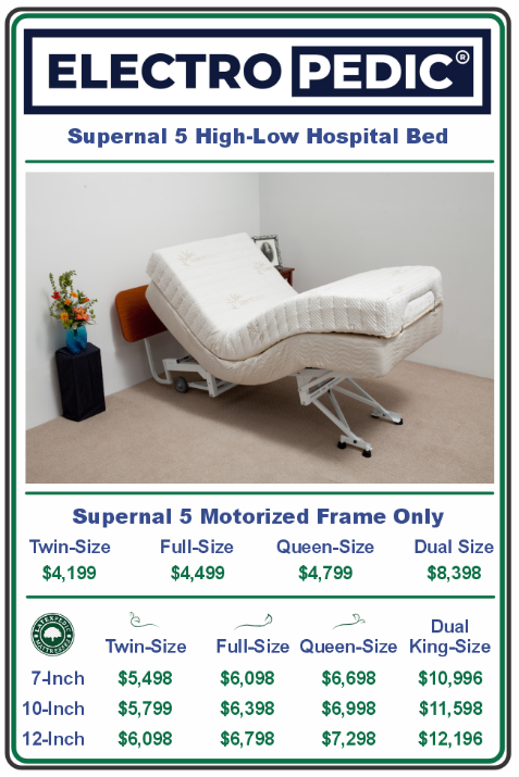 LA Supernal 5 motorized bed